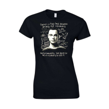 Sheldon visionary női póló - egyedi mintás, 12 szín, S-2XL női póló