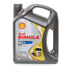 Shell Rimula R6 M 10W40/4L motorolaj