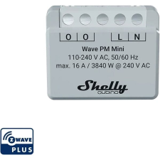 Shelly Wave PM Mini, kapcsolómodul, Z-Wave villanyszerelés