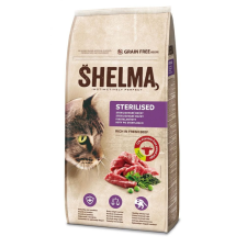 Shelma Gabonamentes granulátum friss marhahússal és szuperélelmiszerekkel, 8 kg macskaeledel