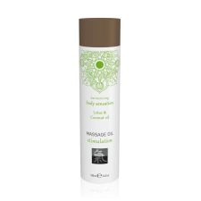 Shiatsu Massage Oil Stimulation Lótusz és Kókusz Masszázsolaj 100ml masszázskrémek, masszázsolajok