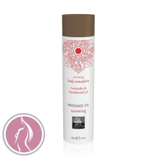 Shiatsu Massage oil warming - Coriander & Sandalwood oil 100ml masszázsolaj és gél