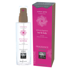Shiatsu Pheromone Bed & Body Fragrance For Women - Cherry & White Lotus potencianövelő