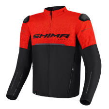 Shima Drift motoros kabát fekete-piros motoros kabát