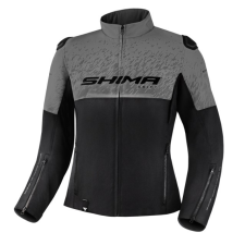 Shima Drift női motoros kabát fekete-szürke motoros kabát
