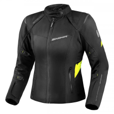 Shima Rush 2.0 női motoros kabát fekete-fluo sárga motoros kabát