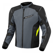 Shima Rush Vent 2.0 motoros kabát fekete-szürke-fluo sárga motoros kabát