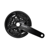 Shimano Altus FC-MT210 integrált tengelyes MTB hajtómű 22-30-40T, 175 mm, 3x9s, alumínium, LV, fekete