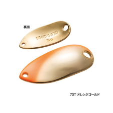  Shimano Cardiff Roll Swimmer Premium Plating 3.5g Orange Gold 70T (5VTRM35R70) csali