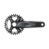 Shimano DEORE M5100 170 mm 32 fogas MTB hajtómű, 11/10 sebességes, integrált SHIMANO Bicikli alkatrészek Kerékpár alkatrészek Kerékpár hajtókarok és középcsapágyak