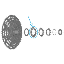 Shimano FOGASKERÉK CS-LG600 SPROCKET 15T kerékpár hajtómű