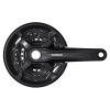 Shimano hajtómű MTB-hez, 9 sebességes, MT210, 175 mm, 40-30-22, láncvédővel integrált SHIMANO  Bicikli alkatrészek Kerékpár alkatrészek Kerékpár hajtókarok és középcsapágyak