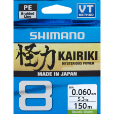  Shimano Kairiki Pe Sx8 Braid Line 150M 0,42Mm 46,7Kg - Mantis Green - Original Japan Products horgászzsinór