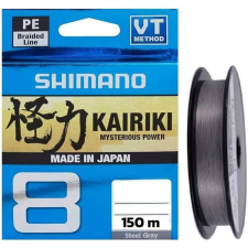 Shimano Kairiki X8 150m 150m 0.10mm 6.5kg Steel Gray horgászzsinór