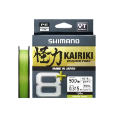  Shimano Line Kairiki 8+ 300m 0.35mm 46kg Mantis Green (LDM68XE6035030G) horgászzsinór