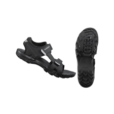 Shimano SH-SD501 SPD kerékpáros szandál, fekete, 38-as kerékpáros cipő