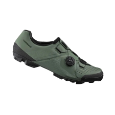 Shimano SH-XC300 MTB SPD kerékpáros cipő, oliva, 44-es kerékpáros cipő