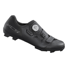 Shimano SH-XC502 MTB SPD kerékpáros cipő, fekete, 45-ös kerékpáros cipő