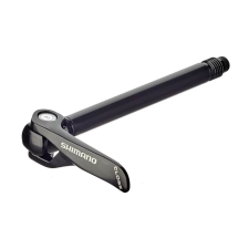Shimano SM-AX720-F első átütőtengely gyorszáras, 12x100/121, M12, alumínium, fekete kerékpár és kerékpáros felszerelés