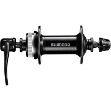 Shimano Tourney HB-TX505 trekking első kerékagy, 32H, tárcsafékes (Centerlock), gyorszáras, fekete kerékpár és kerékpáros felszerelés
