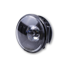 SHIN YO LED reflektor 4 betét fekete" motorkerékpár fényszóró
