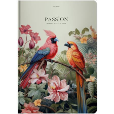 SHKOLYARYK Jegyzetfüzet, A4, kockás, 80 lap, keményfedeles, SHKOLYARYK &quot;Passion&quot; füzet