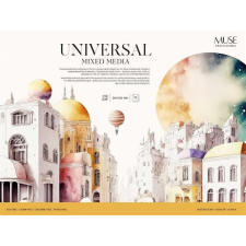 SHKOLYARYK Mixed Media Universal vázlatfüzet A4+, 310g, 12 lap (PB-GB-012-104) füzet