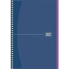 SHKOLYARYK Spirálfüzet, A5, kockás, 80 lap, SHKOLYARYK "Notebook", vegyes füzet