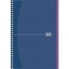 SHKOLYARYK Spirálfüzet, A5, kockás, 80 lap, SHKOLYARYK "Notebook", vegyes füzet