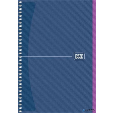 SHKOLYARYK Spirálfüzet, A5, kockás, 80 lap, SHKOLYARYK "Notebook", vegyes füzet