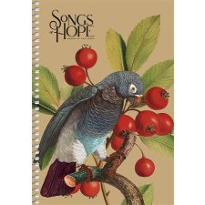 SHKOLYARYK Spirálfüzet, A5, sima, 96 lap, SHKOLYARYK &quot;Songs of Hope&quot;, vegyes füzet