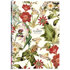 SHKOLYARYK Spirálfüzet, kockás, A5, 80 lap, keményfedeles, SHKOLYARYK „Classy book”, vegyes füzet