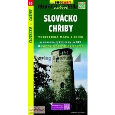 Shocart 63. Slovacko, Chriby turista térkép Shocart 1:50 000 térkép