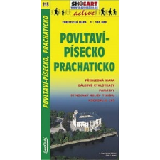 Shocart SC 213. Povltavípísecko Prachaticko turista térkép Shocart 1:100 000 térkép
