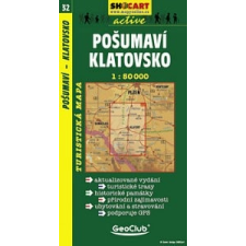 Shocart SC 32. Posumavi, Klatovsko. turista térkép Shocart 1:50 000 térkép