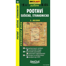 Shocart SC 33. Pootavi, Susicko, Strakonicko turista térkép Shocart 1:50 000 térkép