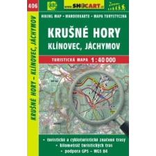 Shocart SC 406. Krušné hory turista térkép - Klinovec - Jachymov / Érchegység turista térkép / Erzgebirge Shocart 1:40 000 térkép
