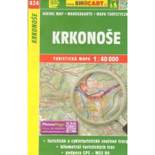 Shocart SC 424. Krkonoše turista térkép, Óriás-hegység turistatérkép Shocart 1:50 000 térkép