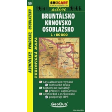 Shocart SC 59. Bruntalsko, Krnovsko turista térkép Shocart 1:50 000 térkép