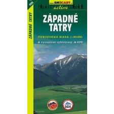 Shocart SHC 1096. ZÁPADNÉ TATRY / LIPTÓI HAVASOK (NYUGATI-TÁTRA) TURISTA TÉRKÉP térkép
