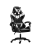 Shopever Brava Tech 208 Gamer szék, textilbőr felülettel, fekete-fehér