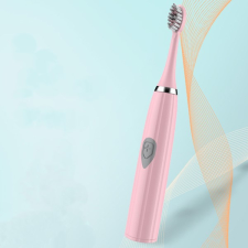 Shopever E802 Szónikus elektromos fogkefe (rózsaszín) elektromos fogkefe