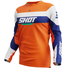 SHOT Devo League motokrossz mez narancssárga motocross mez