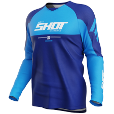 SHOT Draw Private motokrossz mez kék motocross mez
