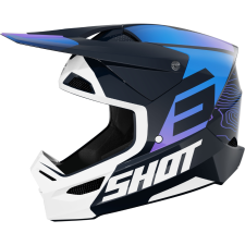 SHOT Furious Apex motokrossz bukósisak kék bukósisak