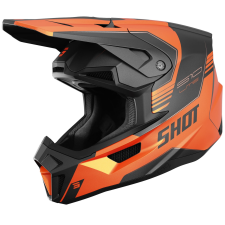 SHOT Lite S10 motokrossz bukósisak matt narancssárga bukósisak
