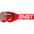 SHOT Rocket Kid 2.0 gyerek motokrossz szemüveg piros (átlátszó plexi)