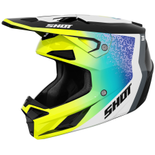 SHOT Speed Hybrid motokrossz bukósisak fényes fluo sárga bukósisak