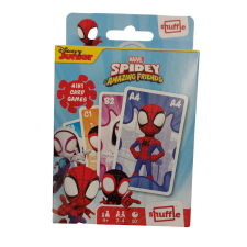 Shuffle Pókember 4 az 1ben kártyajáték társasjáték