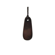 Shungit medál csepp 4x2x0,4cm medál
